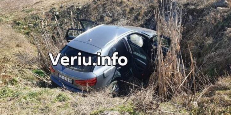 Aksident trafiku në magjistralen Prishtinë-Ferizaj, lëndohen katër vajza