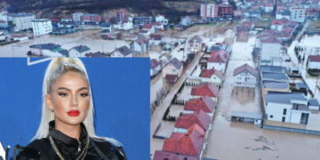 Loredana dhuron 150 mijë euro për të prekurit nga vërshimet në Mitrovicë e Skenderaj