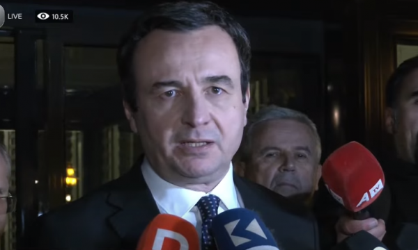 Albin Kurti deklarohet pas takimit: Jemi në rrugë të mbarë për normalizimin e marrëdhënieve me Serbinë