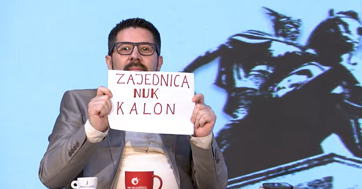 Krasniqi mesazh opozitës nga studio: “Zajednica” nuk kalon
