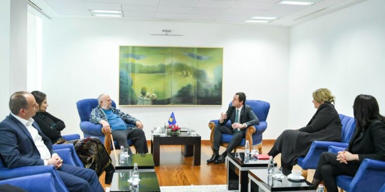 Kurti pret në takim bashkëthemeluesin e Departamentit të Psikologjisë në UP, Moshe Landsman