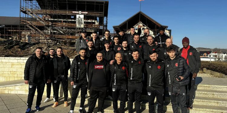 Skuadra shqiptare FC Disapora nga Zvicra viziton Kosovën për 15 vjetorin e Pavarësisë