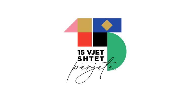 Ja çfarë simbolizon logoja e 15-vjetorit të pavarësisë së Kosovës