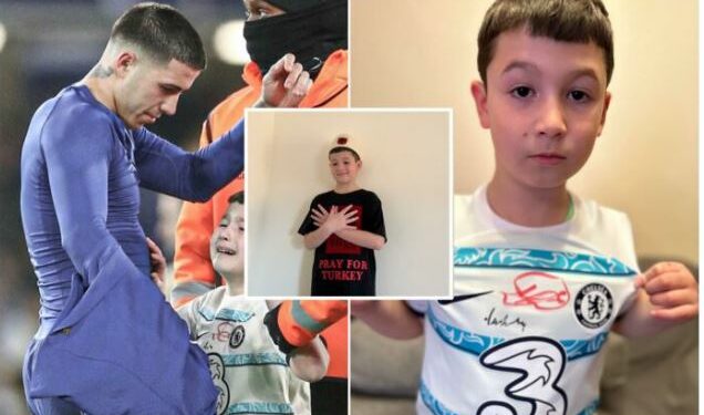 Fotoja e tij bëri xhiron në rrjet, vogëlushi që u fut në fushë qënka shqiptar