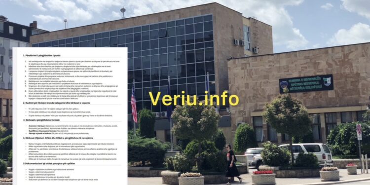 Qesharake: Komuna e Mitrovicës shpallë konkurs për udhëheqës të kulturës, kërkohet arsimimi në juridik apo ekonomik