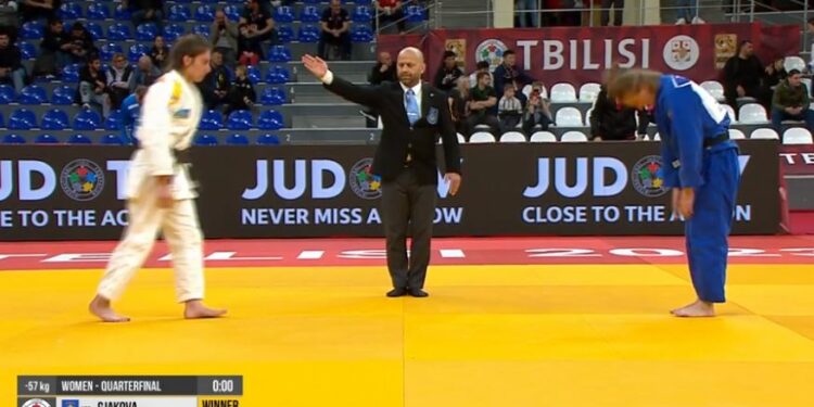 E jashtëzakonshme: Finale e ‘zjarrtë’ në Tbilisi, Nora Gjakova do të përballet me xhudisten serbe, Marica Perisic