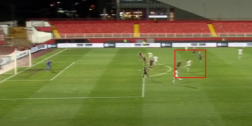 Granit Xhaka shënon super gol ndaj Bjellorusisë në Serbi