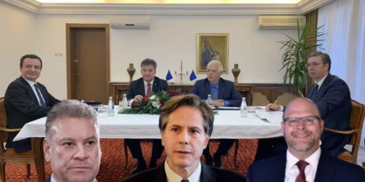 “Asociacioni, Kurti, Vuçiqi”: Krejt çka thanë Blinken, Escobari e Hovenier për marrëveshjen e Ohrit?