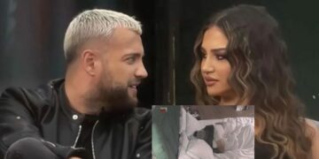 +18/Luizi nuk u përmbajt me Kiarën, dalin pamje nga nata e ‘nxehtë’ në dhomën luksoze (Video mbi 6 minuta)