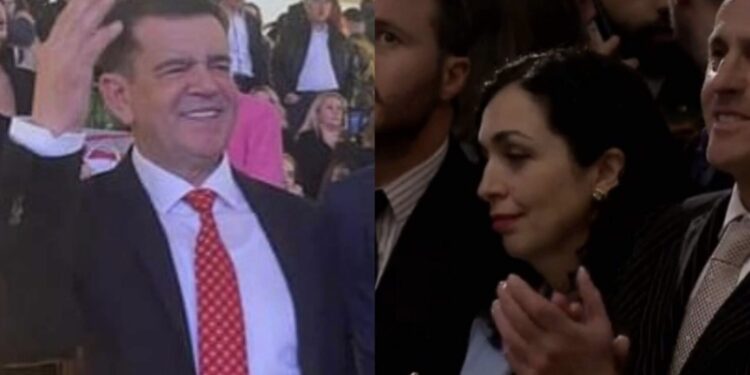 Në hapje të “Prishtina Mall’ mori pjesë edhe aksionari i arrestuar për fajde, presidentes Osmani nuk i pengoi ky fakt për të qëndruar aty (Foto)