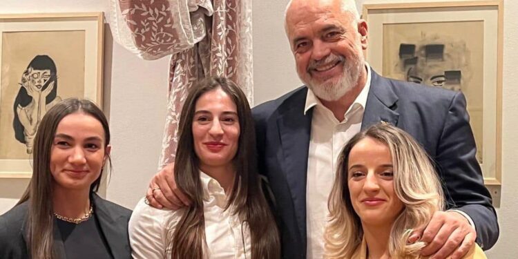 Edi Rama poston me tre kampionet olimpike nga Kosova