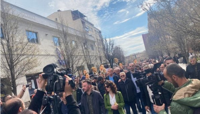 Nis protesta e PSD-së kundër marrëveshjes së Ohrit dhe Asociacionit