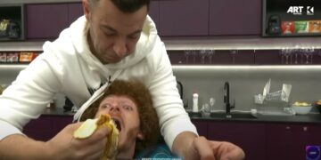 Vedati dhe Artani vazhdojnë me skena qesharake në kuzhinë (VIDEO)