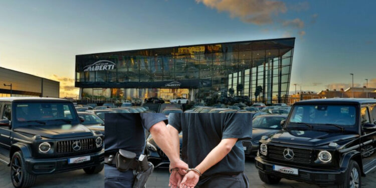 Skender Bajrami, pronari i Autosallonit “Alberti”, në mesin e të arrestuarve në aksionin e djeshëm të Policisë kundër fajdes, detyrimit dhe shmangies tatimor