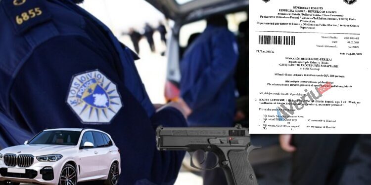 Ekskluzive: Aksioni kundër fajdes/ Kadri, Fatmir e Ibrahim Gërbeshit iu sekuestruan 4 vetura, 2 armë dhe dokumente (Dëshmi)