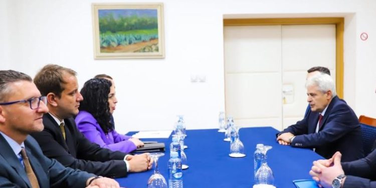 Osmani takohet me Ahmetin, flasin për të ardhmen evropiane të të dyja vendeve