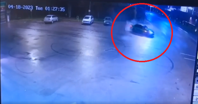 Bëri ‘drifta’ me veturë, policia e gjobitë shoferin në Pejë (Video)