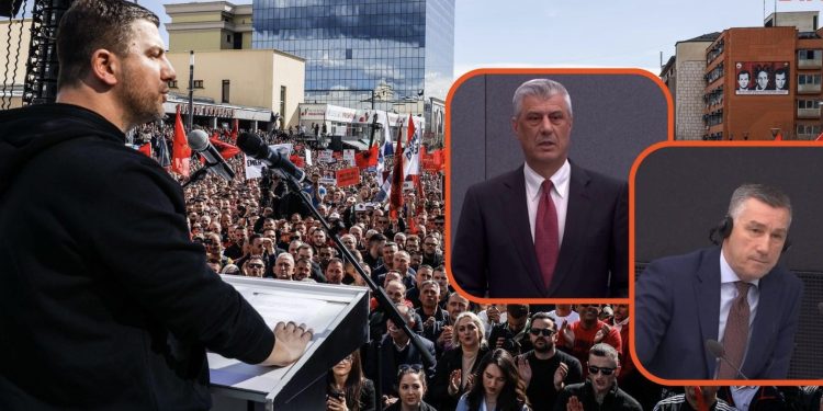 Krasniqi tregon çka i thanë Thaçi e Veseli pas marshit për drejtësi