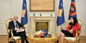 Presidenca njofton për takimin e djeshëm të Osmanit me ambasadorin francez, tregojnë çfarë kanë biseduar