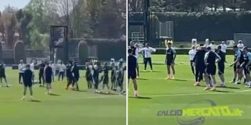 Eskalon situata në stërvitjet e Interit, përleshje mes Brozovic dhe Onanas