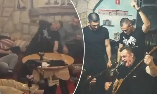 “Me u tranu”, Imami Musliu komenton videon e Don Xhonit ku shihet duke e thyer sofrën me çekan