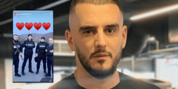 Gold AG mbështetë 4 policët që u suspenduan shkaku i një foto të tyre që u shpërnda në Facebook