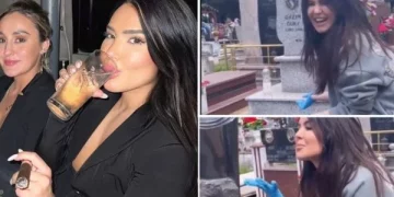 Pamjet thyen rrjetin, mësohet kush ishte e afërmja që motrat Pojani vizituan në varreza (VIDEO)