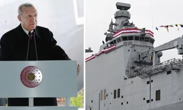 Turqia rrit fuqinë ushtarake, Erdogan merr “nën dorëzim” anijen luftarake SIHA