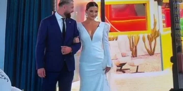 Luizi dhe Kiara martohen zyrtarisht sonte, çfarë pritet të ndodhë në taracën e bashkisë Tiranë