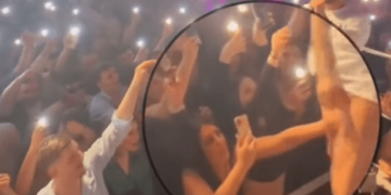 Fansja “çmendet” pas Butrint Imerit, e prek atë në vend intim (VIDEO)