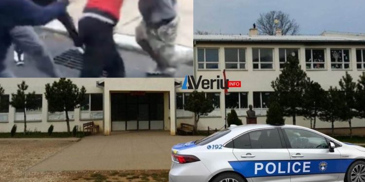 Hallakam në shkollën e mesme në Drenas, tri femra dhe një mashkull shoqërohen në stacionin policor