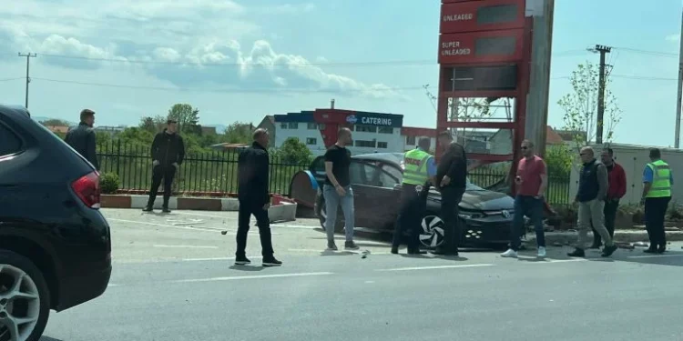 Aksident në Çagllavicë, pamje nga vendi i ngjarjes