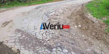 Ankohen banorët e fshatit Bare: Kompania që ka vazhduar asfaltimin e rrugës po e prish pjesën që është ndërtuar më herët