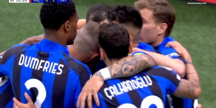 ‘Eksplodon’ Interi, shënon golin e dytë ndaj Milanit