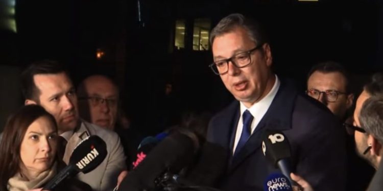 Përfundon takimi, Vuçiq: Kurti se pranoi statutin, nuk dëshirojnë Republikë Serbska brenda Kosovës