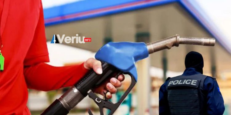 Policia aksion në një pompë derivatesh në Vushtrri, zbulohet këputja e bllombës dhe vjedhje e naftës në sasi