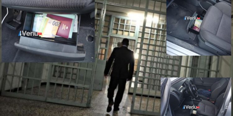 Ekskluzive: Shkelqim Hoti është zyrtari i Qendrës së Paraburgimit në Mitrovicë për marrje ryshfeti, 1300 euro të ryshfetit iu gjetën në veturë (Foto nga aksioni)