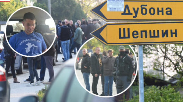 Pamje nga vendi ku dyshohet se është gjetur vrasësi masiv i sulmit në Serbi