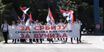 Vuçiq sonte pret 13 serbët nga Kosova që u nisën në këmbë për Beograd