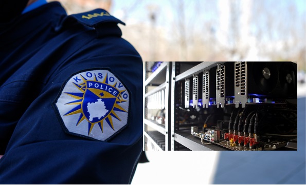 Policia lokalizon një shtëpi banimi në veri të Mitrovicës, kishte pajisje për prodhimin e kriptovalutave