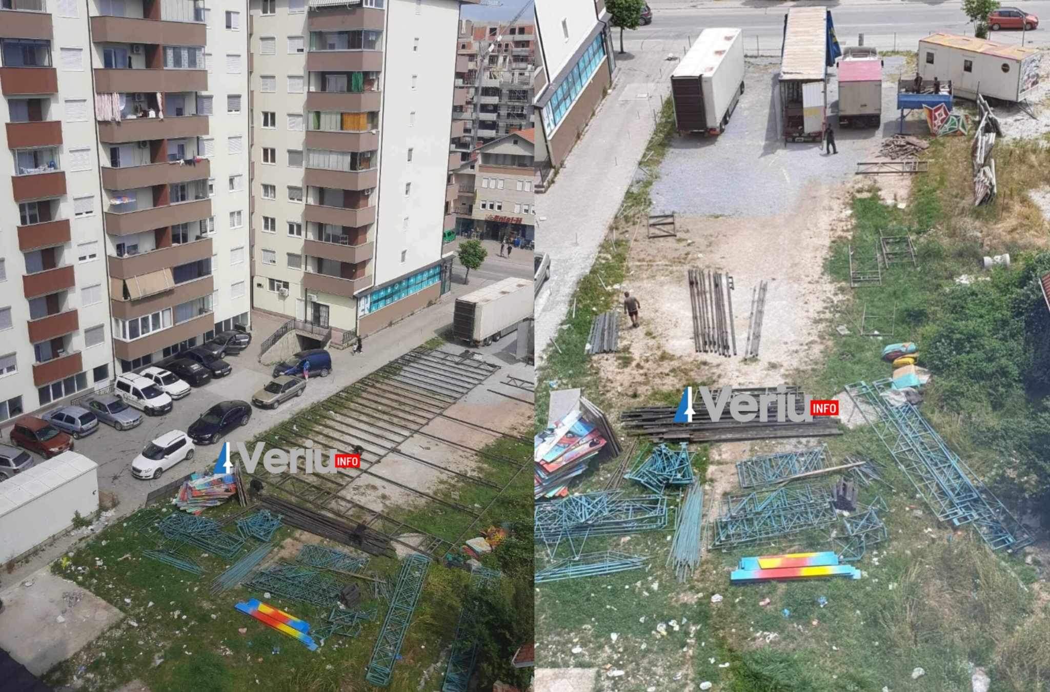 Nisi pa leje vendosja e lodrave, Inspeksioni i Vushtrrisë i ndërpren punën
