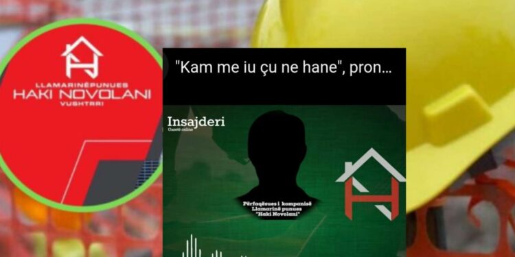 “Kam me iu çu në hanë”, përfaqësuesi i kompanisë ku u rrëzua punëtori në Vushtrri kërcënon gazetaren e Insajderit