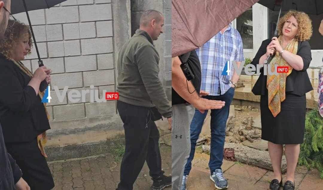 Vërshimet në Pejë, ministrja Hajdari shkon për ngushëllime te familja Ademaj