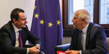 Kurti që s’i beson SHBA-së me fjalë të mëdha para Borrellit: U futa në dialogun me Serbinë vetëm pse organizohet nga BE-ja