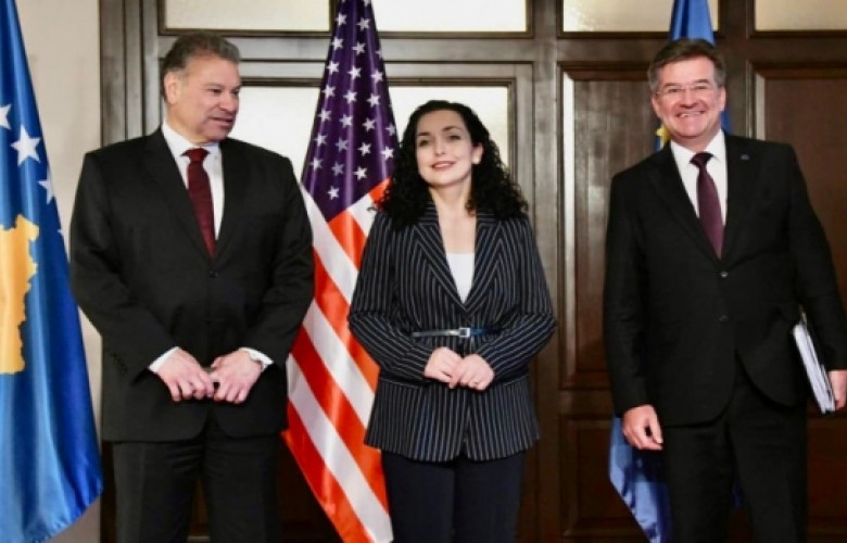 Osmani pret sot në takim Lajçakun dhe Escobarin