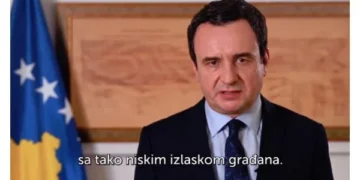 Kurti me mesazh në gjuhën serbe: Le të ecim së bashku drejt një të ardhme më të mirë