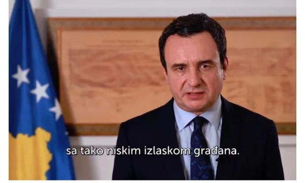 Kurti me mesazh në gjuhën serbe: Le të ecim së bashku drejt një të ardhme më të mirë