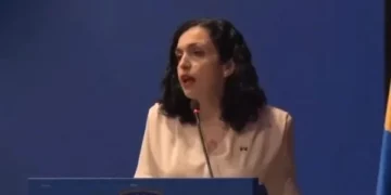 Pritja pa diplomatët kryesorë, kë e përshëndeti Osmani në fjalën e saj
