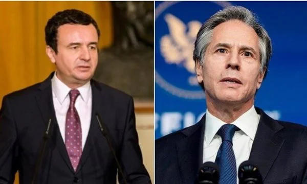 Kurti ‘rivendos’ marrëdhëniet me Blinken pasi e quajti naiv: U morëm vesh të rrimë në kontakt tani e tutje