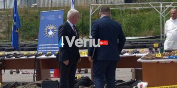 Ministri Sveçla: Një jelek antiplumb që kapëm në Veri kishte shenjën e njësisë speciale të Rusisë